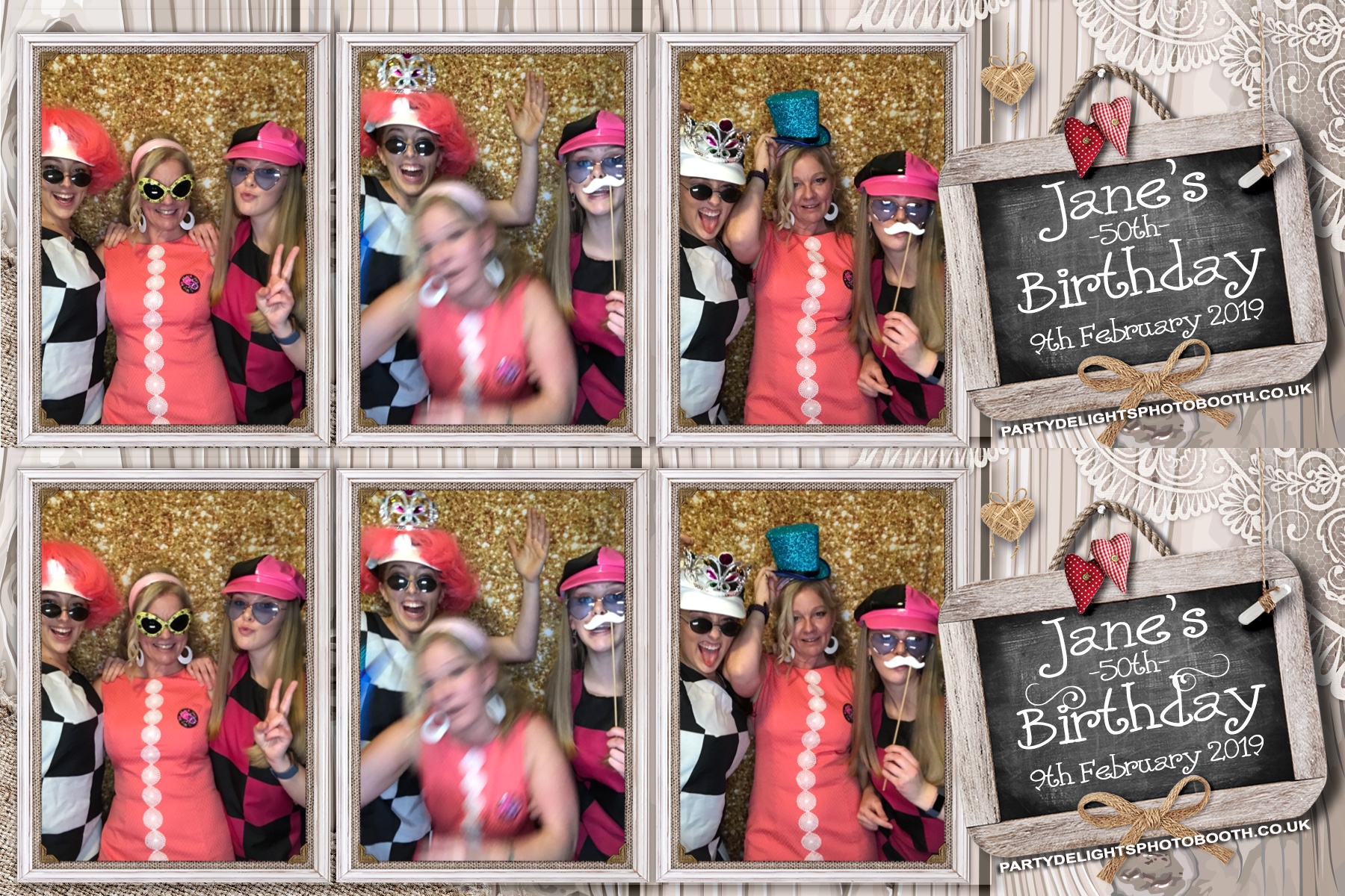 Jane’s 50th - Prints | View more photos from the event at gallery.partydelightsphotobooth.co.uk/u/PartyDelightsPhotoBooth/Jane’s-50th-Prints